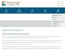 Tablet Screenshot of kauaiinn.com